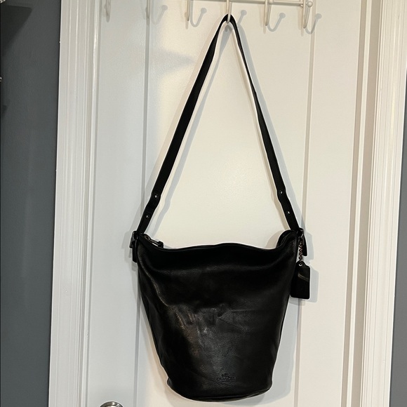 Coach Black Leather Bag - Picture 9 of 15